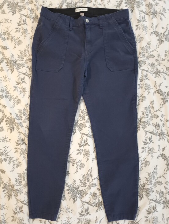 Knox Rose Pants - Knox Rose Navy Blue Women's Trousers